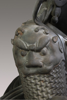 图片[4]-Bronze Wei Tuo Statue-China Archive